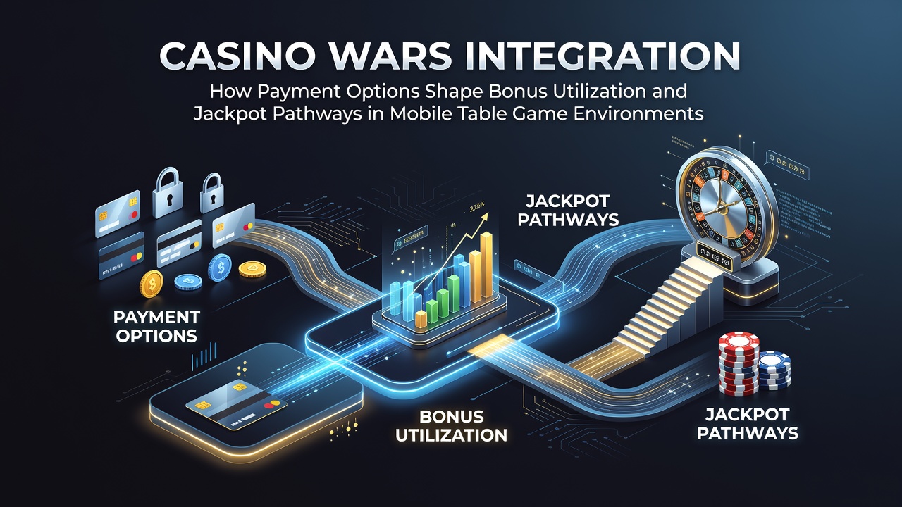 Integratie van Casino Wars in mobiele tafelspelen met focus op betalingsopties
