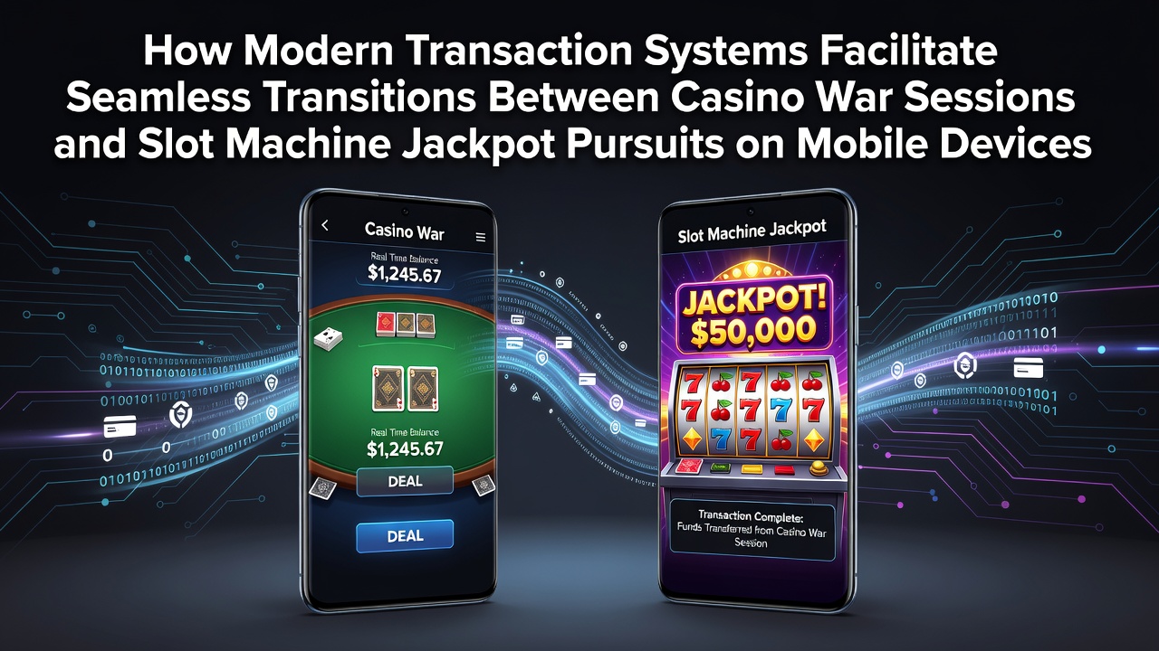 Mobiele casino app met Casino War en slots op één scherm met snelle betalingsopties