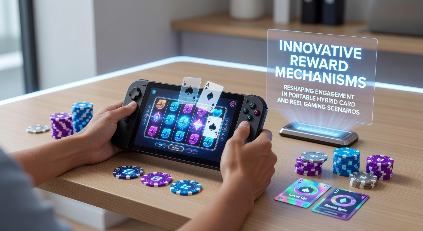 Mobiele hybride gaming interfaces met beloningsfuncties