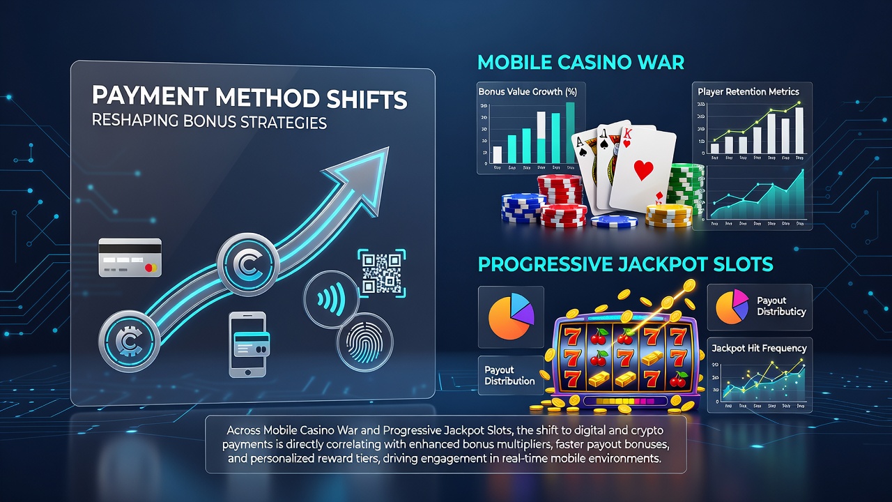 Progressieve jackpots en mobiele betalingen in slots